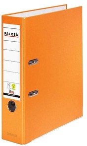 Thumbnail - FALKEN Color Ordner orange Kunststoff 8,0 cm DIN A4, 1 St.
