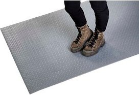 WESEMEYER Anti-Ermüdungsmatte Soft Plus grau 90,0 x 500,0 cm