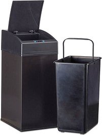 Thumbnail - relaxdays Sensor Mülleimer 7,0 l schwarz, 1 St.