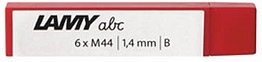 Thumbnail - LAMY M 44 Feinminen-Bleistiftminen schwarz B 1,4 mm, 6 St.