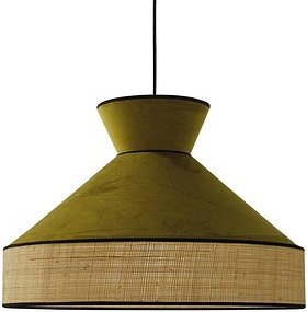 meet powered by PAPERFLOW Gatsby Deckenleuchte grün