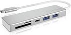 Thumbnail - RaidSonic ICY BOX® IB-HUB1413-CR Multi-microSD, SD-Kartenleser silber