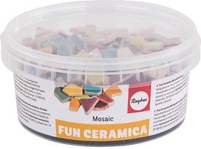 Rayher Mosaiksteine mehrfarbig FUN CERAMICA, 1 Pack