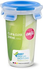 Thumbnail - emsa Frischhaltedose CLIP & CLOSE 13,3 cm hoch transparent 0,35 l, 1 St.