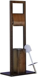 Thumbnail - relaxdays WC-Garnitur braun Holz, 1 St.