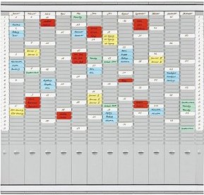 FRANKEN Stecktafel 81,9 x 78,3 cm 12 Spalten