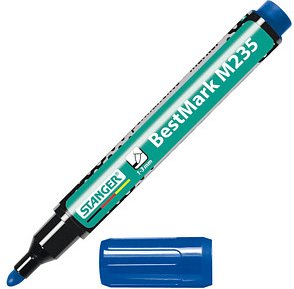 Thumbnail - STANGER BestMark M235 Permanentmarker blau 1,0 - 3,0 mm, 1 St.