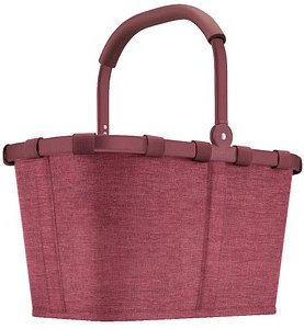 reisenthel® Einkaufskorb carrybag Kunstfaser twist maroon