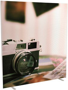 PAPERFLOW Trennwand easyScreen Vintage, 61343 bunt 160,0 x 173,4 cm, 1 St.