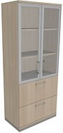 fm Aktenschrank Oldenburg, 4260429767458 akazie 2 Fachböden 80,0 x 44,2 x 186,9 cm