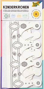 folia Bastelset Kindermasken weiß