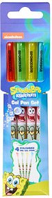 BlueSky Spongebob Gelschreiber-Set Spongebob, Schreibfarbe: farbsortiert, 4 St.