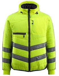 MASCOT® unisex Warnjacke Dartford gelb, schwarz Größe S