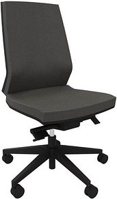 Quadrifoglio Bürostuhl Omnia Stoff anthrazit, Gestell schwarz
