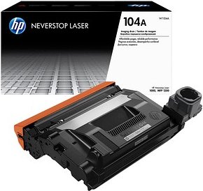 HP 104A (W1104A) schwarz Trommel