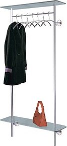 Kerkmann Wandgarderobe Plato 30609414 silber Metall 85,0 x 175,0 cm