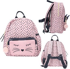 Thumbnail - DEPESCHE Rucksack Princess Mimi Katze Kunstfaser pink