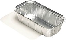 25 STARPAK Aluschalen mit Deckel 1000 ml