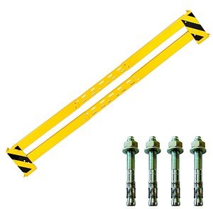 SZ Metall Rammschutz Planke 16,0 x 40,0 cm, 1 St.