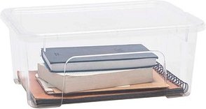 PAPERFLOW VIEW Aufbewahrungsbox 10,0 l transparent 36,5 x 26,5 x 14,5 cm, 1 St.