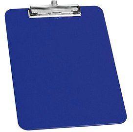 WEDO Klemmbrett 576603 DIN A4 blau Kunststoff, 1 St.