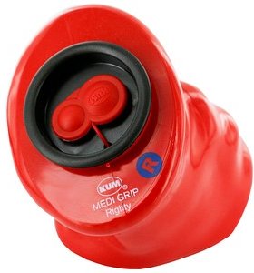 KUM Dosenspitzer doppelt Medi Grip Righty M2 rot