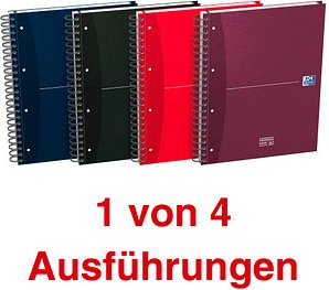 OXFORD Collegeblock European Book kariert DIN A4 Rand rundum, 1 Block