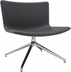 Thumbnail - fm Sessel LODUS anthrazit chrom Stoff 86,0 x 86,0 x 80,0 cm, 1 St.