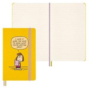 MOLESKINE Notizbuch Peanuts Paddy ca. DIN A5 liniert, orange Hardcover 176 Seiten, 1 St.