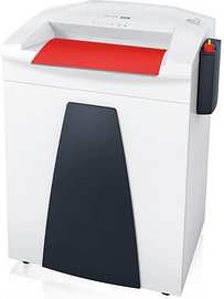 HSM SECURIO B35 - externer autom. Öler Aktenvernichter mit Partikelschnitt P-4, 4,5 x 30 mm, bis 22 Blatt, weiß
