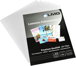 Thumbnail - 25 LMG Laminierfolien glänzend für A3 150 micron