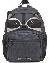 SCHNEIDERS Kindergartenrucksack Waschbär Kunstfaser anthrazit