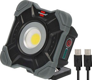 brennenstuhl SH 1000 MAC Akku-LED-Baustrahler schwarz 10 W