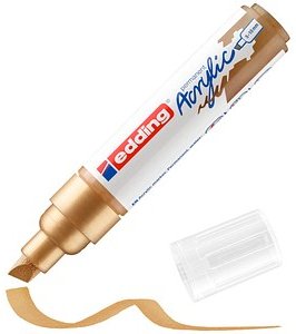 Thumbnail - edding 5000 Acrylstift gold 5,0 -10,0 mm, 1 St.