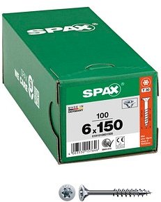 Thumbnail - SPAX® Universalschrauben T30 Senkkopf WIROX 0191010601505 6 mm x 150 mm, 100 St.