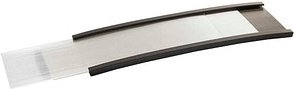 SPRINTIS Etikettenhalter magnetisch schwarz 10,0 x 3,0 cm, 100 St.