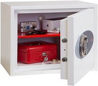 phoenix Tresor Fortress Sicherheitsstufe S2 nach EN14450 signalweiß 45,0 x 35,0 x 35,0 cm