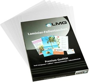 LMG Laminierfolien glänzend für A2 80 micron, 25 St.