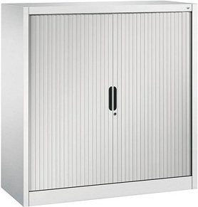 CP Omnispace Rollladenschrank lichtgrau 2 Fachböden 100,0 x 42,0 x 123,0 cm