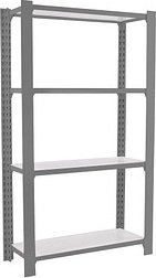 Simonrack Regal OFFICLICK 8435104994252 grau, weiß 90,0 x 40,0 x 150,0 cm