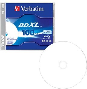 verbatim Blu-ray BD-R 100 GB bedruckbar, 1 St.