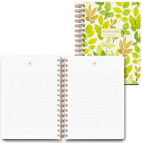 LUMA Notizbuch Classic Blätter DIN A5 liniert, mehrfarbig Hardcover 100 Seiten