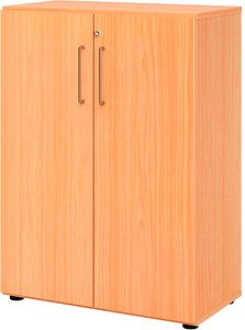 HAMMERBACHER Aktenschrank 938T3, V938T3/6/6/BS buche 2 Fachböden 80,0 x 42,0 x 110,0 cm