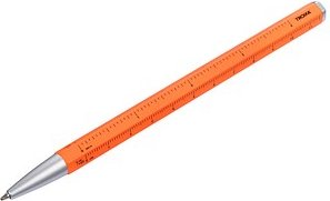 Thumbnail - TROIKA® Kugelschreiber CONSTRUCTION BASIC orange, Schreibfarbe: schwarz, 1 St.