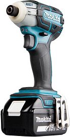 makita DTS141RTJ Akku-Impulsschrauber 18,0 V, mit 2 Akkus