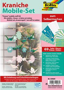 folia Mobile-Anhänger Kraniche mehrfarbig