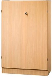 HAMMERBACHER Aktenschrank Haziender, V6550/6/6/SG buche 2 Fachböden 80,0 x 42,0 x 127,0 cm