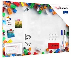 ALLboards Magnettafel 90,0 x 60,0 cm Bausteine