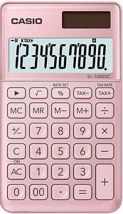 Thumbnail - CASIO SL-1000SC Taschenrechner rosa