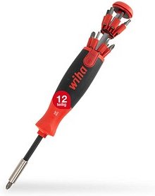 Wiha Schraubendreher-Set LiftUp 25 SL/PH/PZ/6-Kant/TORX® 38606 12-tlg.